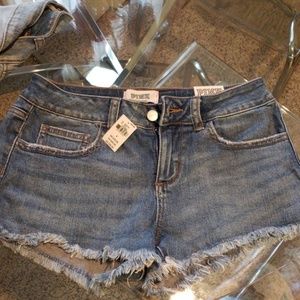 NWT PINK Jean shorts!